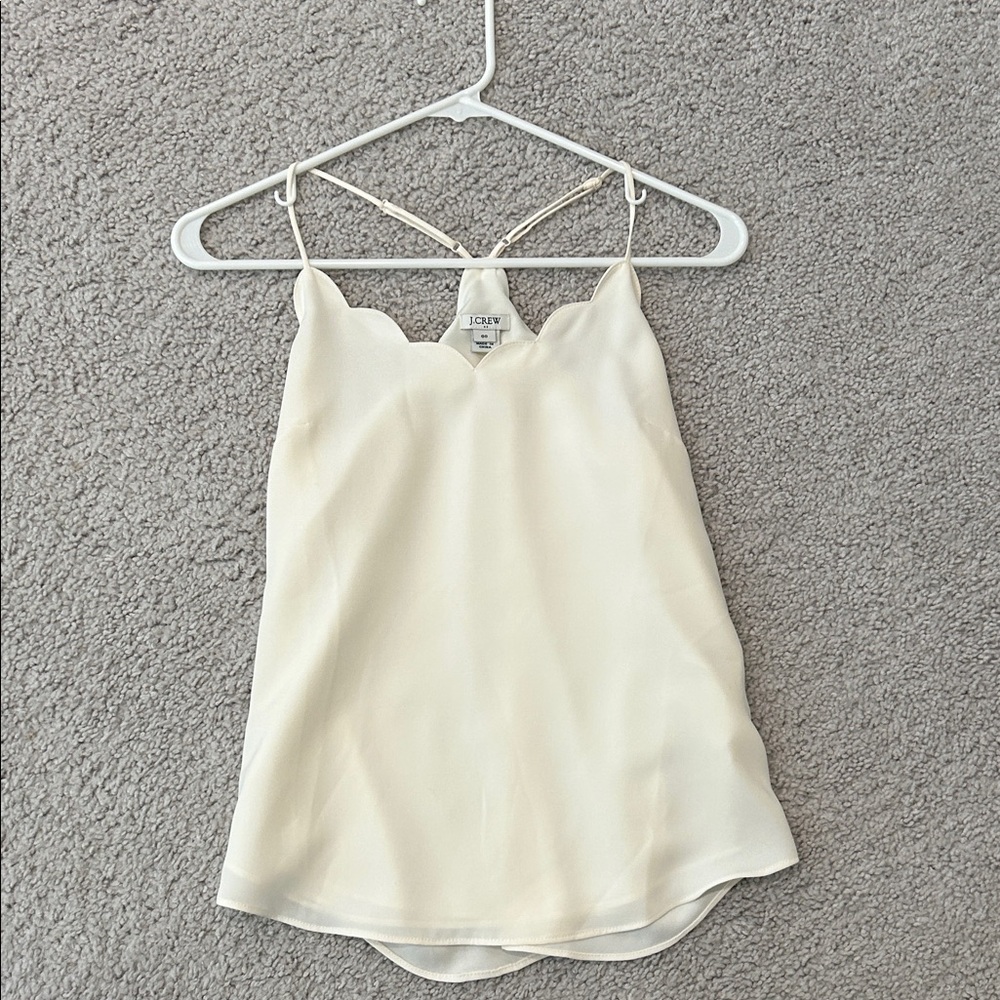 NWOT J. Crew Silky Top